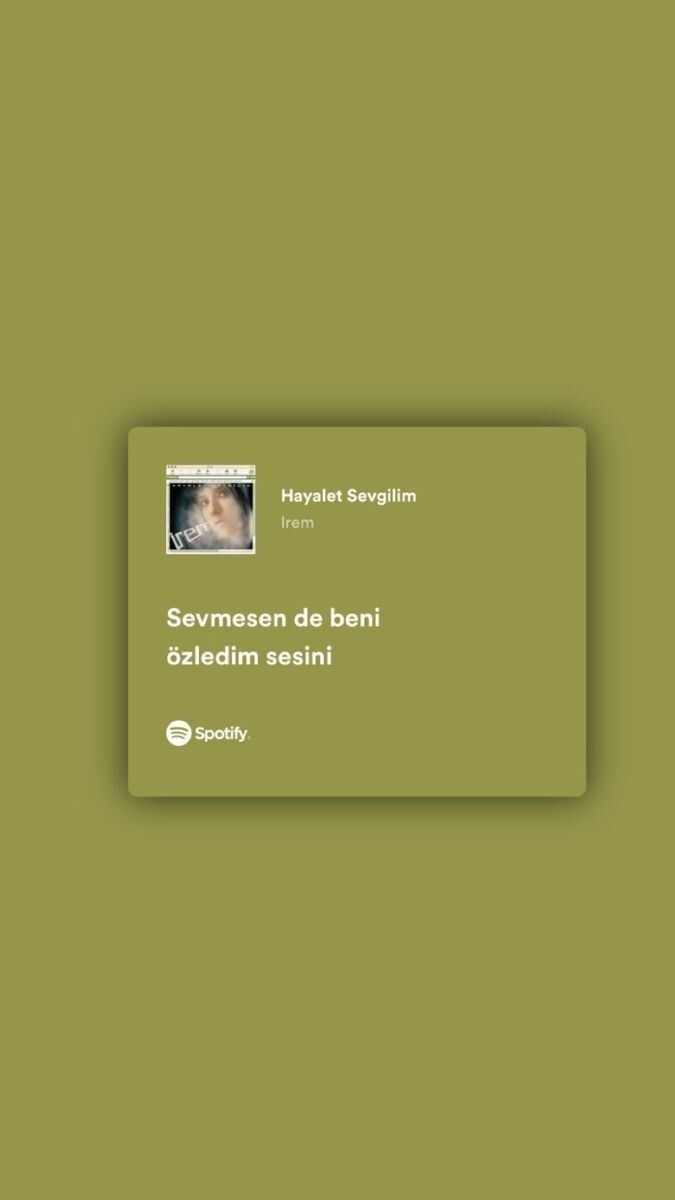En son dinlediğiniz şarkıyı paylaşır mısınız?