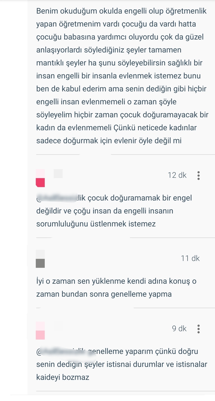 Engelli bireylerin evlenmemesi gerektiğini düşünenler sizce neden böyle düşünüyor?