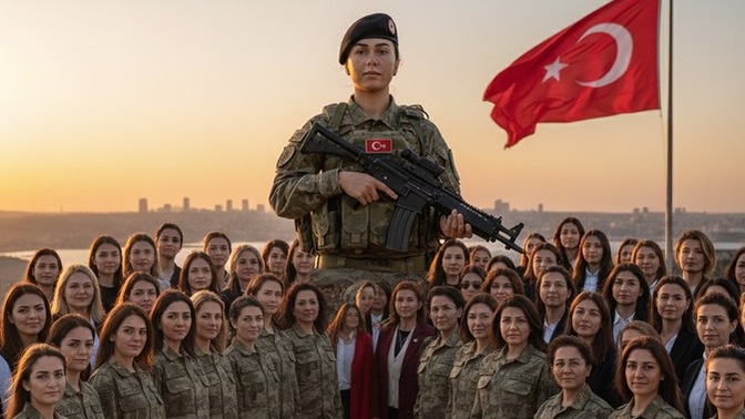 Kadınlarda askere gitmeli mi?