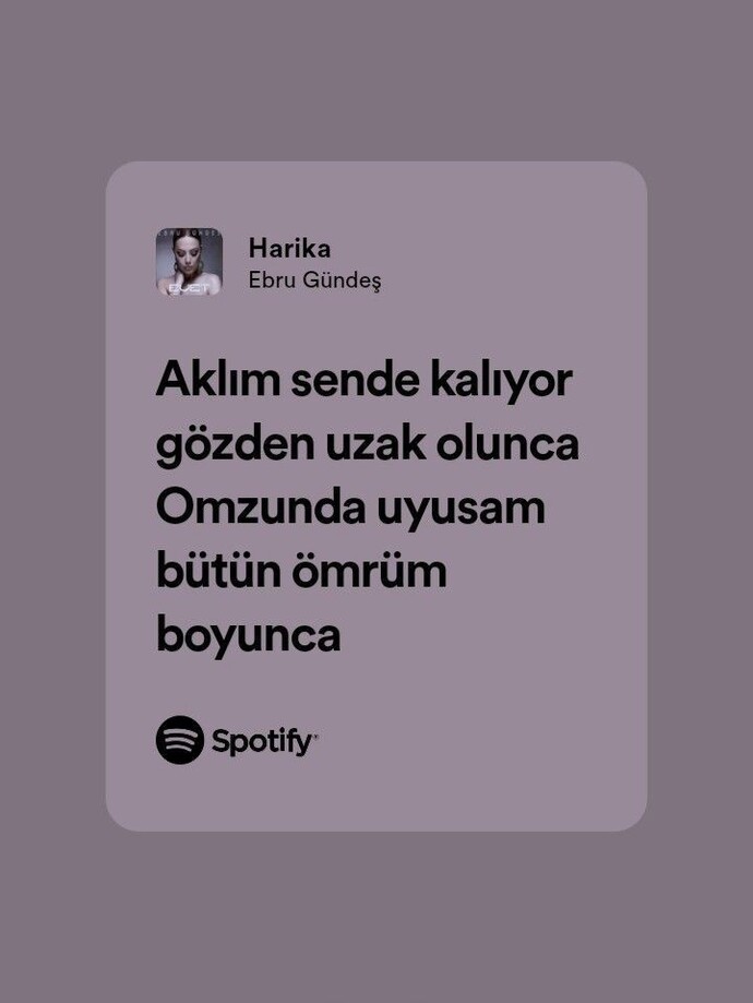 Sizlere Ebru Gündeşin Şarkı Sözlerinden Armağan Edeyim Mi?