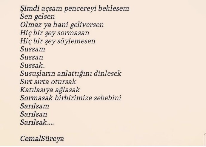 Bizim şiirler neden böyle?
