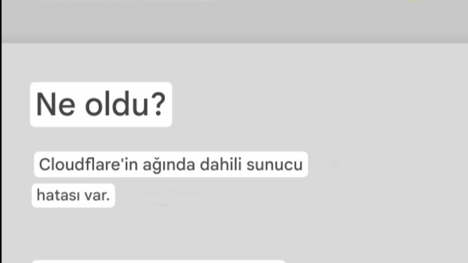 Uygulama çöktü?