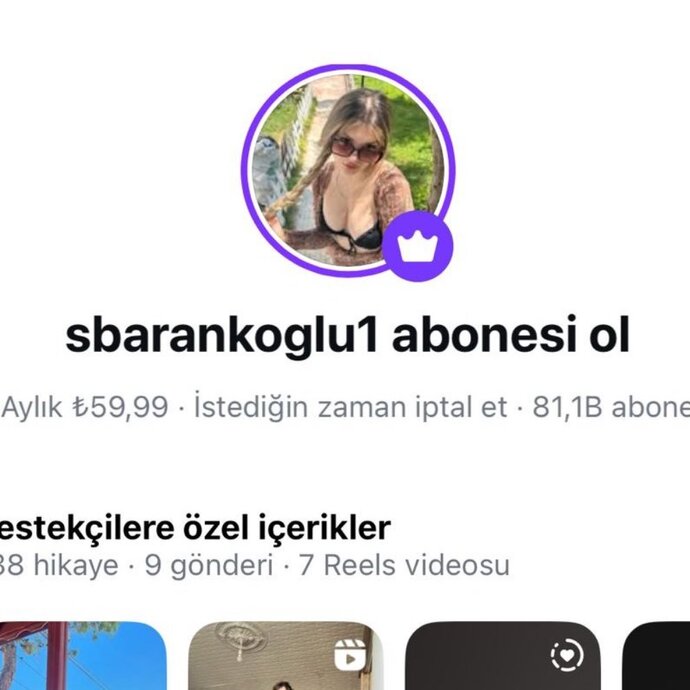 Simge Barankoğlu, Instagram’da 81 bin aboneye ulaşarak en çok aboneye sahip içerik üreticisi olmuş! Ne düşünüyorsunuz?