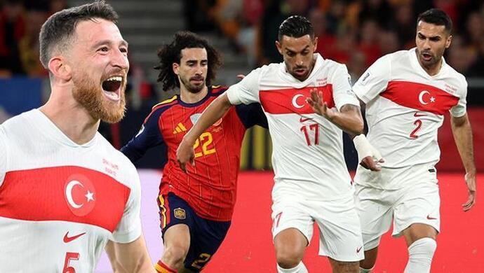 Ispanya 2 - Türkiye 2... A Milli futbol takımımız grubunu ikinci sırada bitirdi! Maçı nasıl buldunuz?