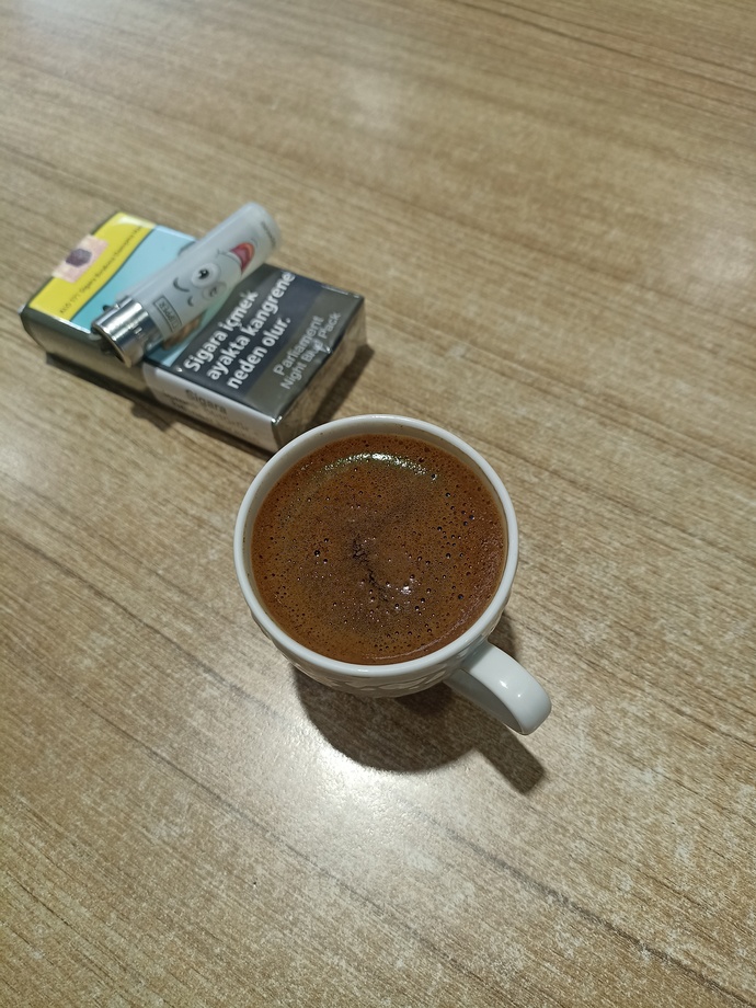 Fıstıklı kahve içer misiniz?