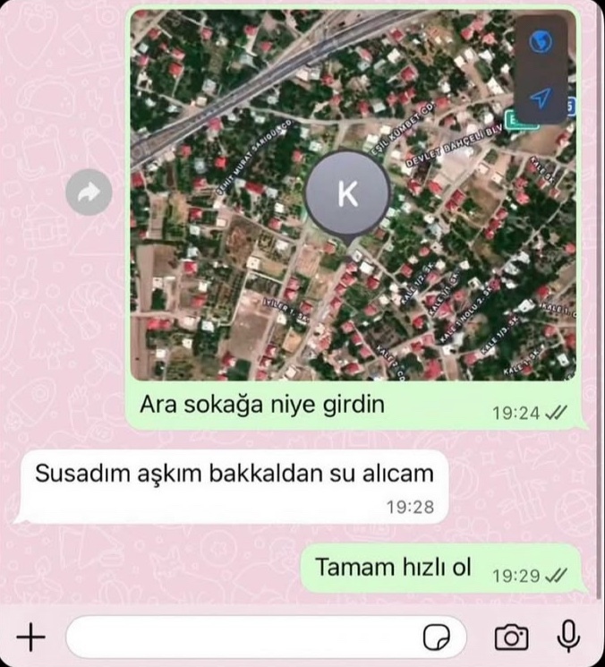 Sevgiliniz sizden sürekli canlı konum istese gönderir misiniz?