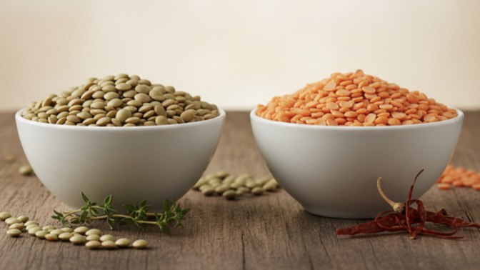 Sizce yeşil mercimek mi yoksa kırmızı mercimek mi daha yüksek protein içerir?