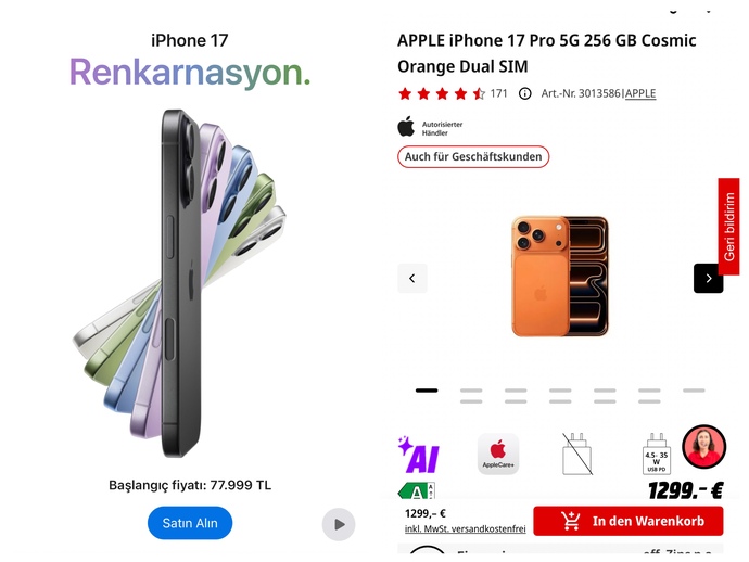İPhone almak için Avrupa’ya gitmek mantıklı mı sizce?