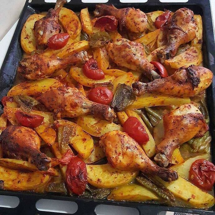 Tavuk patates ikilisini seviyor musunuz?