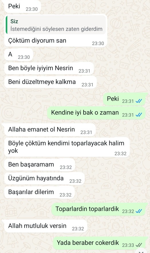 Seven erkek git dermi?
