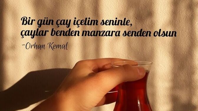 Çay insanın hararetini mi alıyor sanki☕?