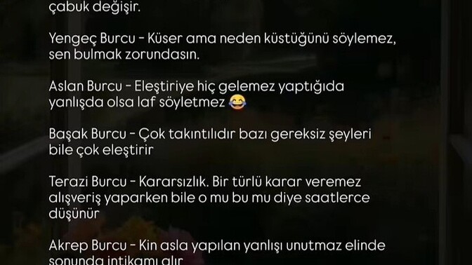 En gıcık özelliğiniz nedir?