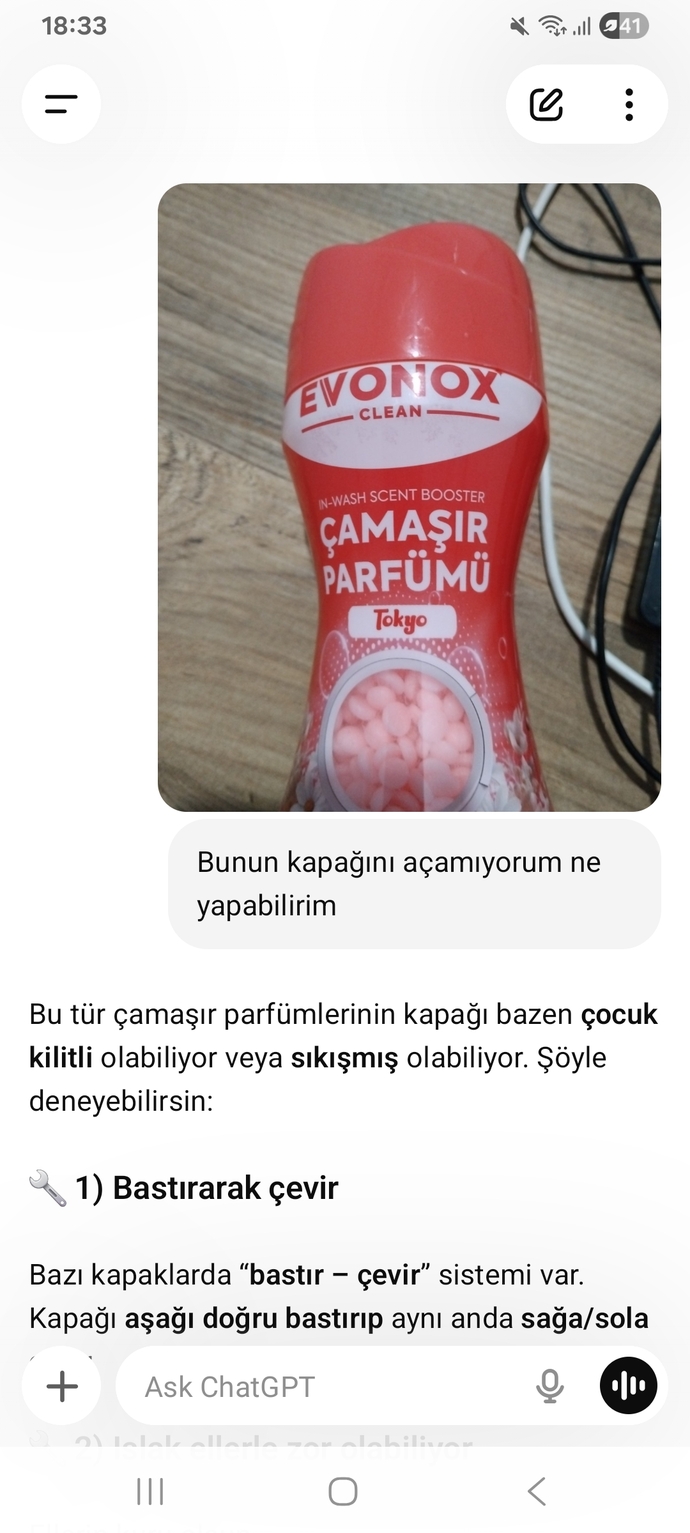 Bu kapağı nasıl açabilirim?