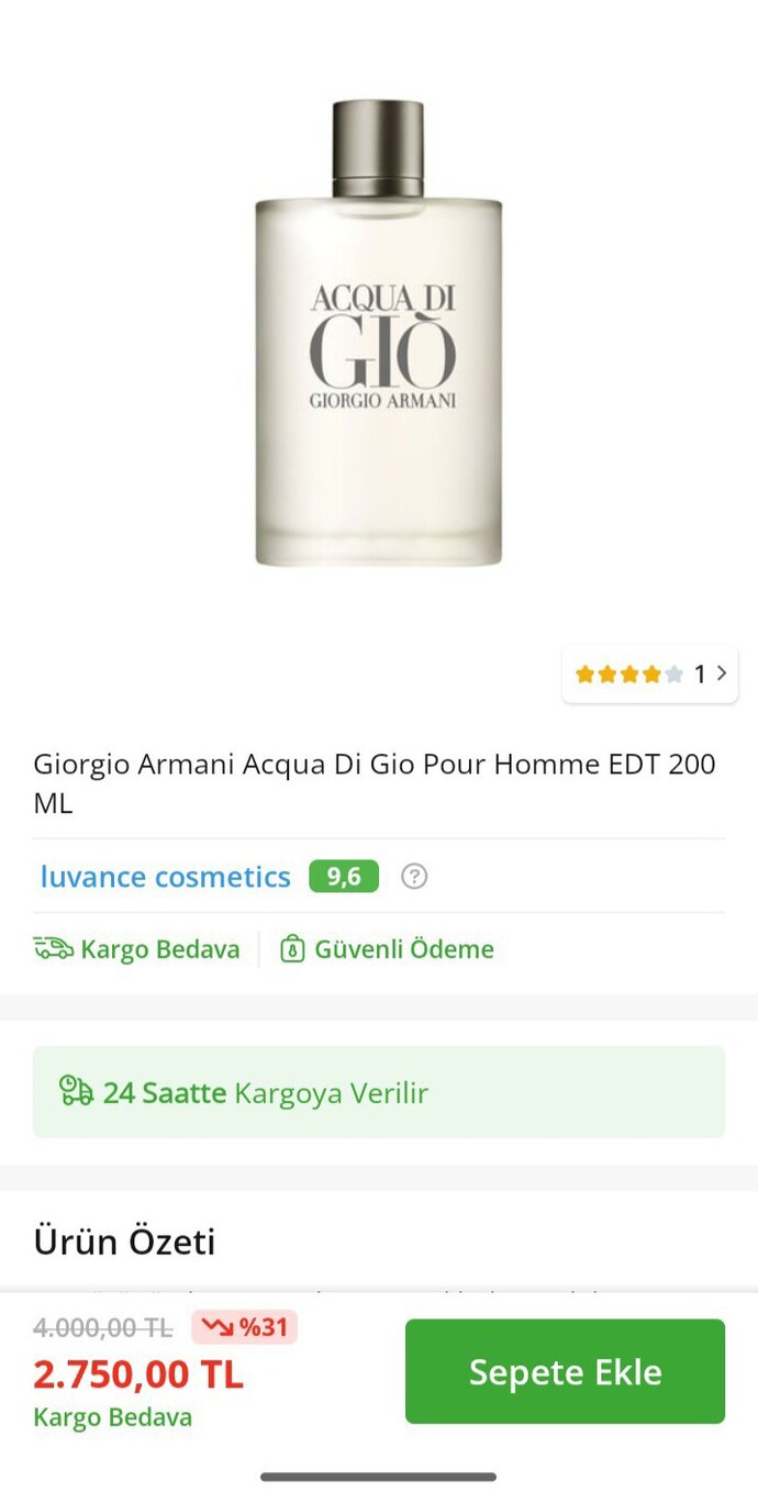 Ürün orijinal mi sizce?