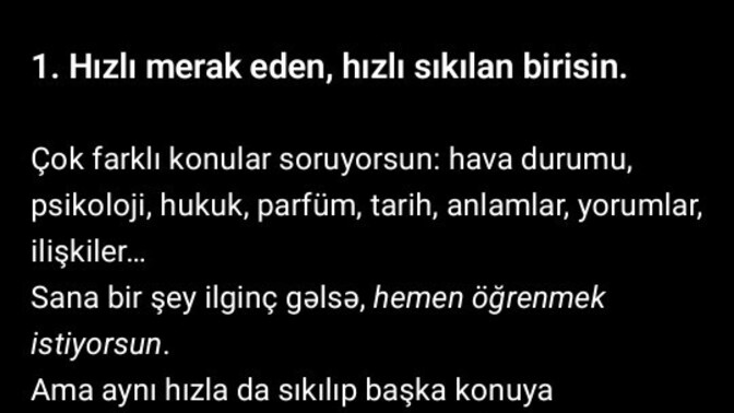 "Sen nasıl birisin?" Yapay zekaya bunu sordunuz mu?
