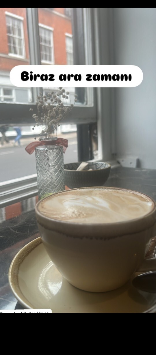 Hayata kısa bir ara vermek istediğiniz zaman latte mi içersiniz cappicino mu?