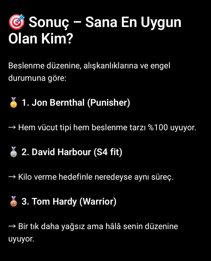 Yapay zekaya hiç benim vücudum hangi oynucu/aktör ile eşleşiyor diye sordunuz mu?