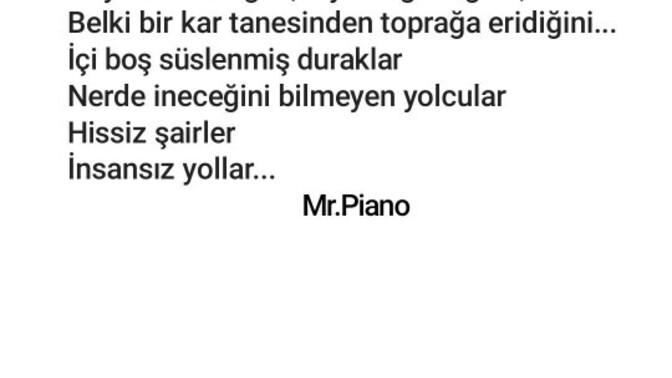 Şiir yarışmasında kaybettim. Kötü mü sizce?