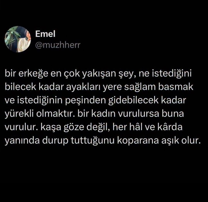 Bir erkeğe en çok yakışan şey nedir?