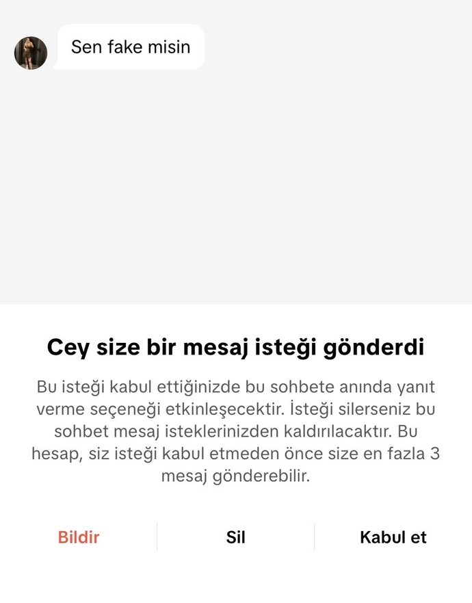 Size gelen en saçma mesaj neydi?