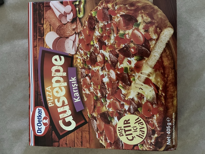 Bu pizza nasıl yediniz mi?