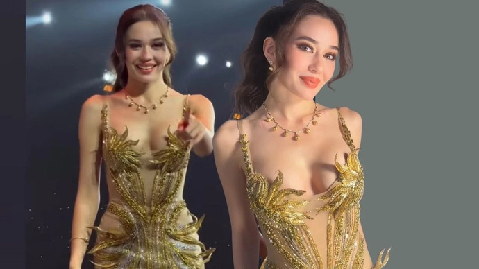 Ceren Arslanın podyumda giydiği elbise sizce güzel mi?