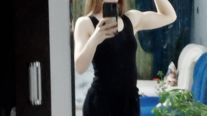 Bı tık kas yapmışım sanki sizce?