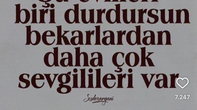 Çok haklı değil mi?