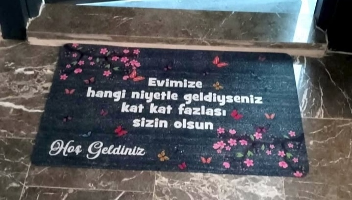 Kapı önü paspası kullanıyor musunuz?