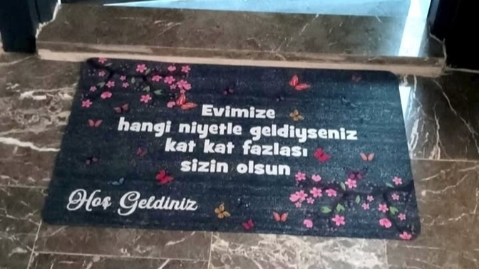 Kapı önü paspası kullanıyor musunuz?
