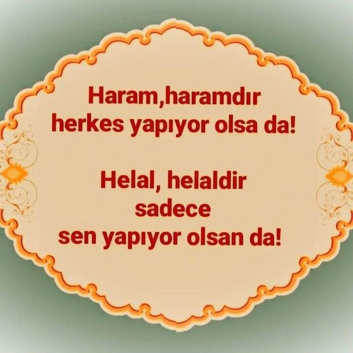 Helal ve harama dikkat eder misiniz?