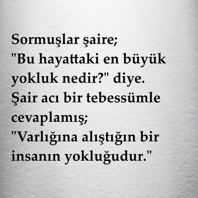 Varlığın mı yoksa Yokluğun mu dikkat çeker?