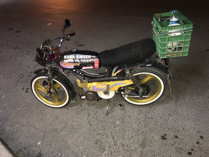 Yanakları taktık motora nasıl görünüyor havalı olmuş mu?