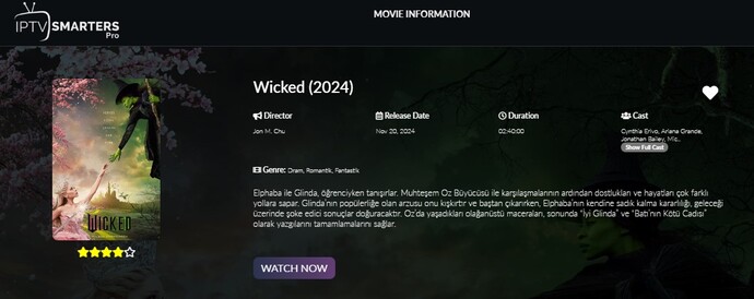 Google amcaya "Wicked: For Good" adlı film ne zaman gelir?