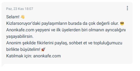 Böyle bir mesaj aldınız mı?