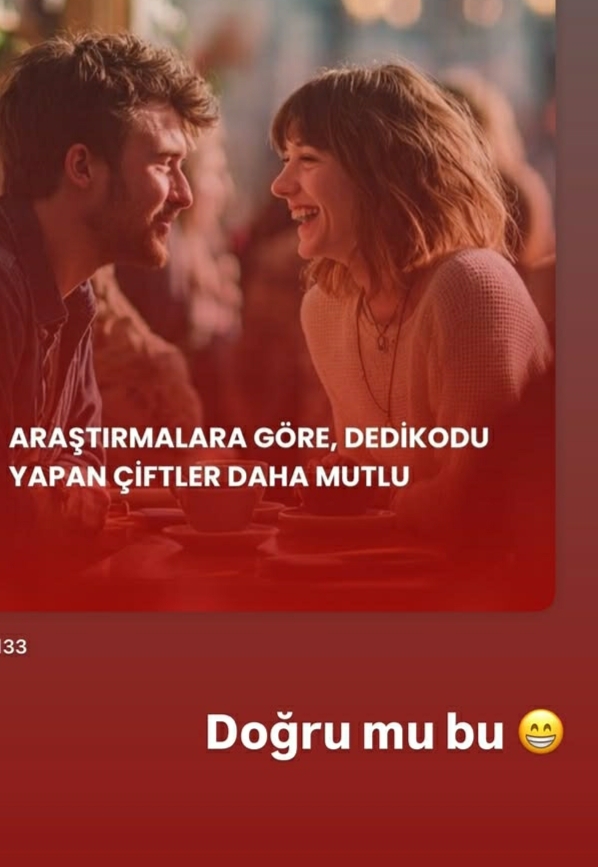 Sizce dedikodu mu çiftleri yakınlaştırıyor, yoksa konuşacak her şeyi bitiren ilişkilere bir can simidi mi? 😏🔥?