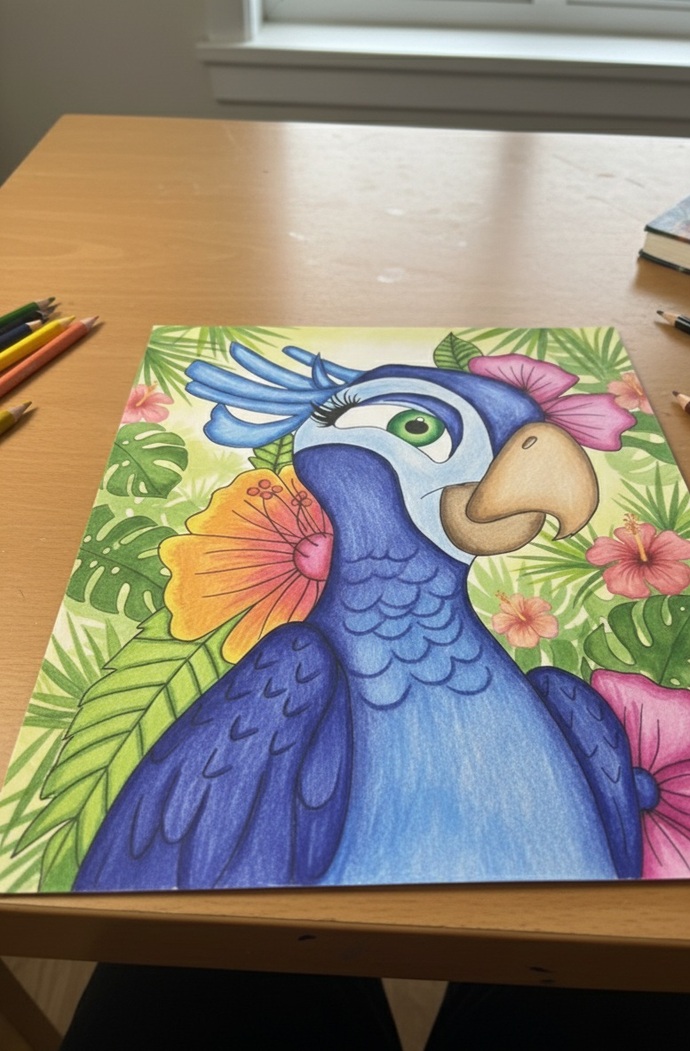 Resim çizmeyi sever misiniz🎨🖼🖌 ?