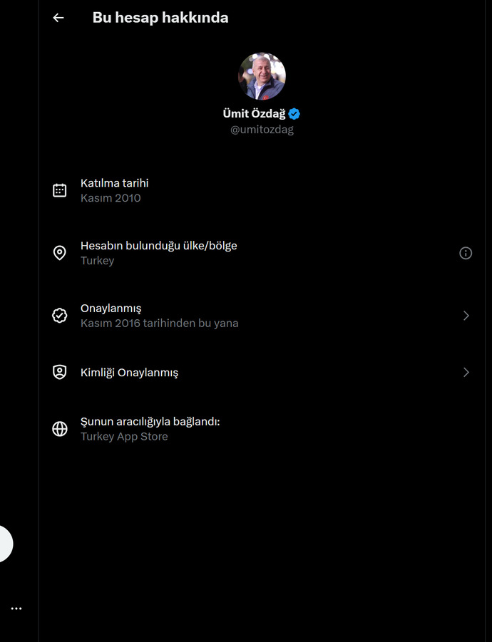 Son dakika: Ümit Özdağ'ın X hesabını İsrail'de açtığı öğrenildi ne düşünüyorsunuz?
