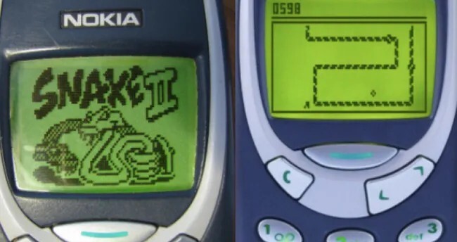 Nokia telefonla yılan oyunu oynadın mı hiç daha önce?