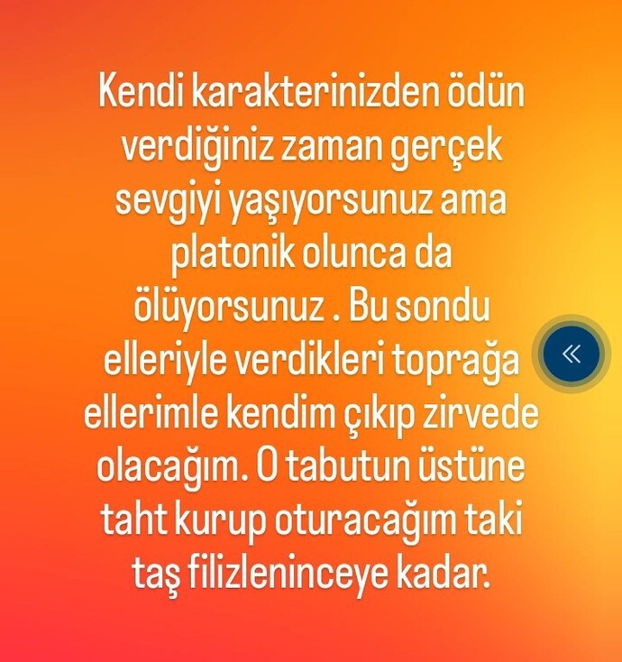 Sondu dediğiniz neydi?
