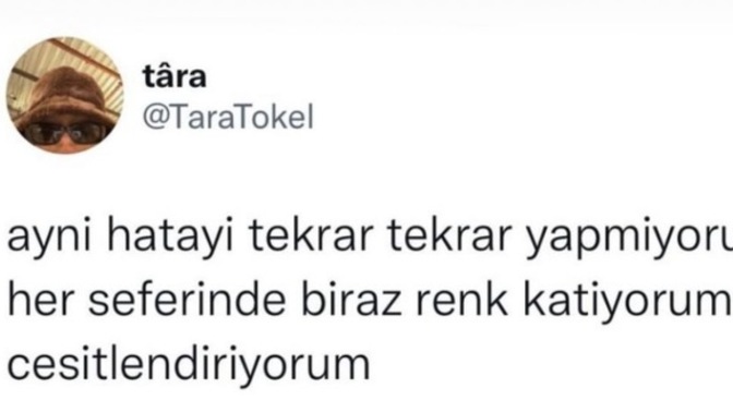 Hatalarınızı tekrarlar mısınız yoksa ders mi çıkarırsınız?