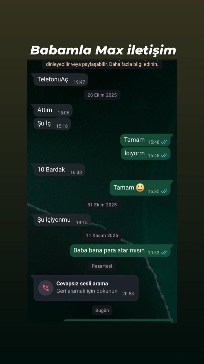 Babamla iletişimimizi beğendiniz mi?