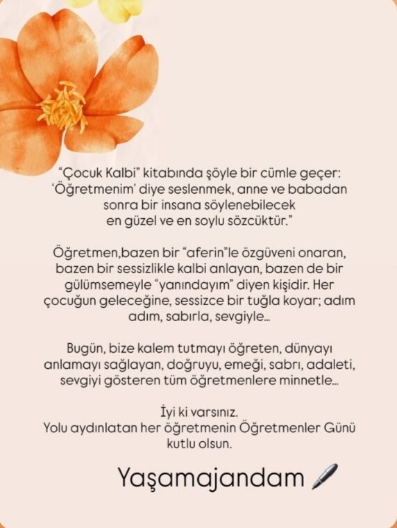 Tüm öğretmenlerimizin öğretmenler günü kutlu olsun 🥰 var mı aramızda öğretmen olan?