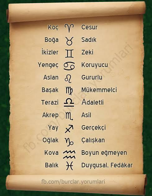 Ayıdan post olmaz hangi burçtan dost olmaz?