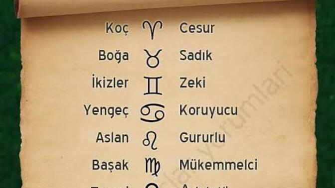 Ayıdan post olmaz hangi burçtan dost olmaz?