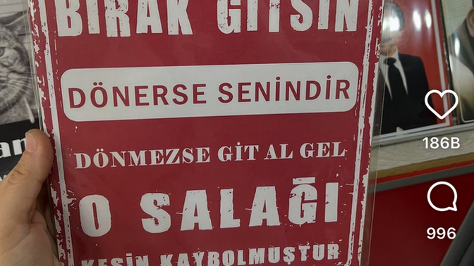 Dönerse senindir düşüncesine katılıyor musunuz?