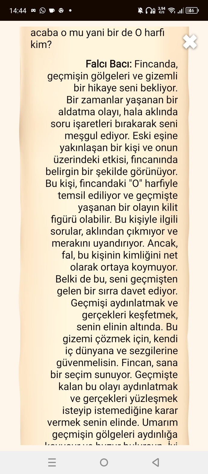 Bu fal geçmişte, aldatıldığım anlamına mı geliyor Eski eşimden ayrıldım ortada birde çocuk var?