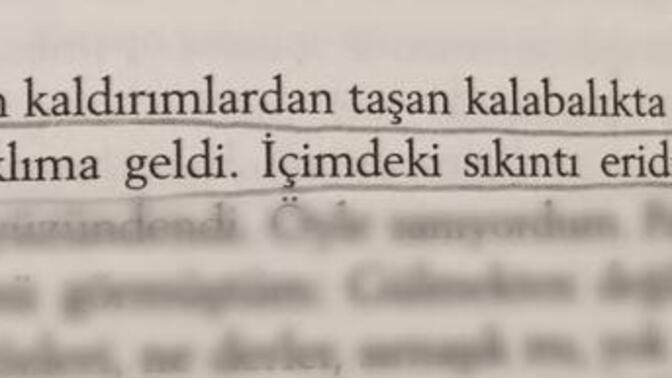İçinizdeki hissi anlatan bir kitap cümlesi bırakır mısınız?