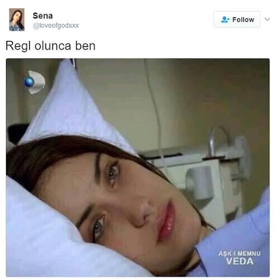 Regl olduğunda en çok kimden ilgi ve anlayış bekliyorsun?