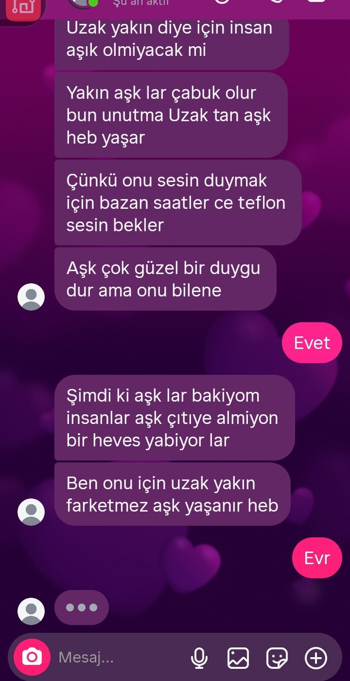 İlgi görmeyi sever misiniz ❤️?